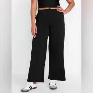Old Navy PowerSoft High Rise Wide Leg Pants Size Medium